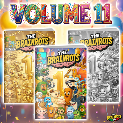 Fumetto The Brainrots n. 11 (Luglio 2026) - 3 Cover disponibili