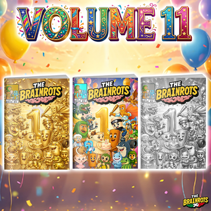 Fumetto The Brainrots n. 11 (Luglio 2026) - 3 Cover disponibili