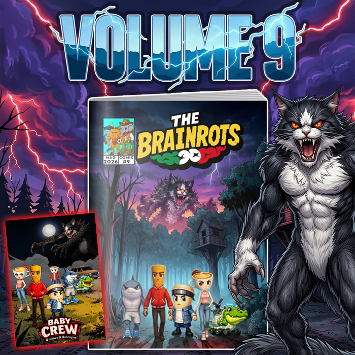 Fumetto The Brainrots n. 9 (Maggio 2026)