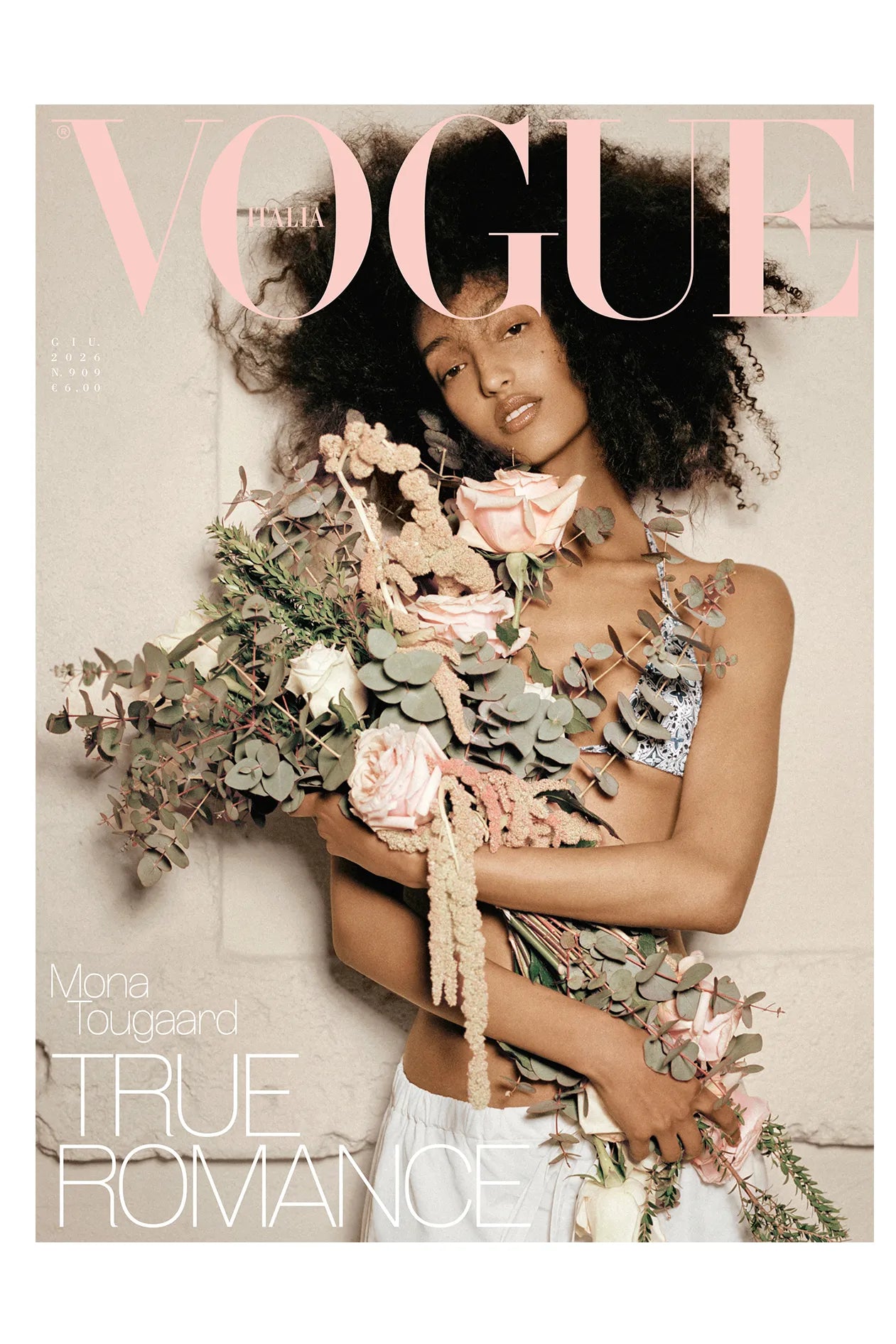 Lot de 6 couvertures par VOGUE ITALIA - 6 couvertures de collection pour le 60ème anniversaire
