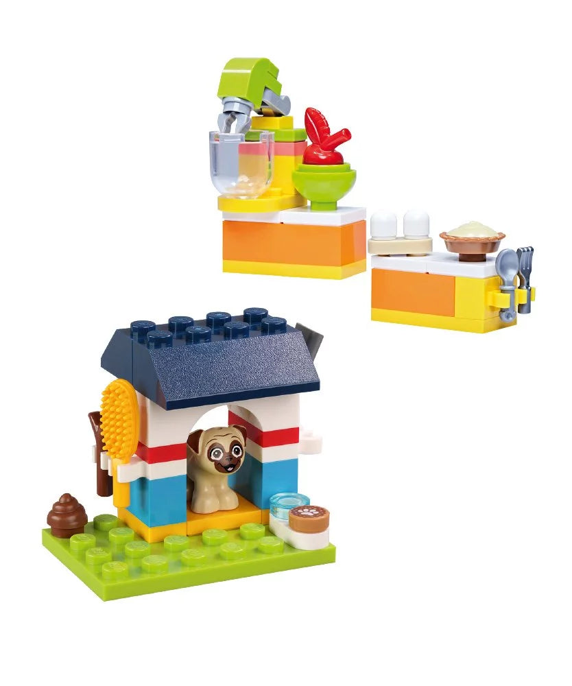 Rivista LEGO FRIENDS n.1 - Kit Cuccia con cagnolino + Laboratorio per torte