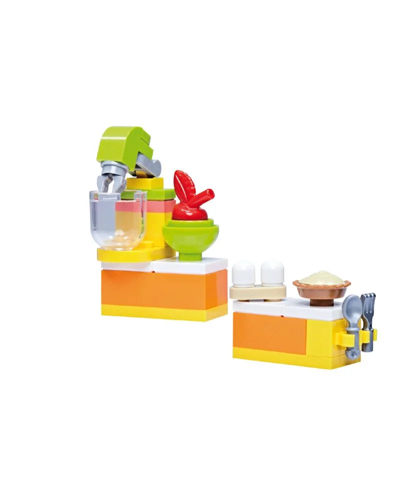Rivista LEGO FRIENDS n.1 - Kit Cuccia con cagnolino + Laboratorio per torte
