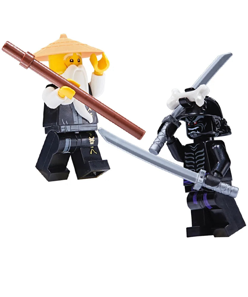 Rivista LEGO NINJAGO LEGACY COMIC n. 5 con 2 GIOCHI Wu vs. Garmadon