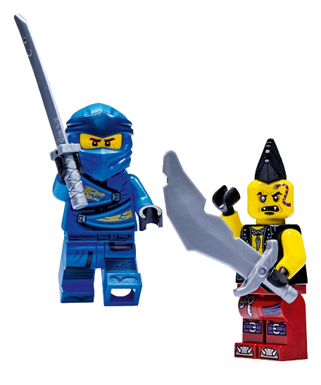 Rivista LEGO NINJAGO LEGACY COMIC n.2 con 2 GIOCHI : Kai vs. Boa Distruttore