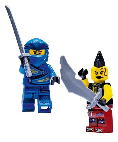Rivista LEGO NINJAGO LEGACY COMIC n.2 con 2 GIOCHI : Kai vs. Boa Distruttore
