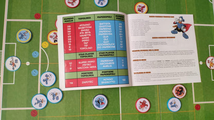 Set Completo 3/3 - Gioco CALISOTA Football CUP con Fumetti di Topolino Speciale Calcio - tutte le uscite