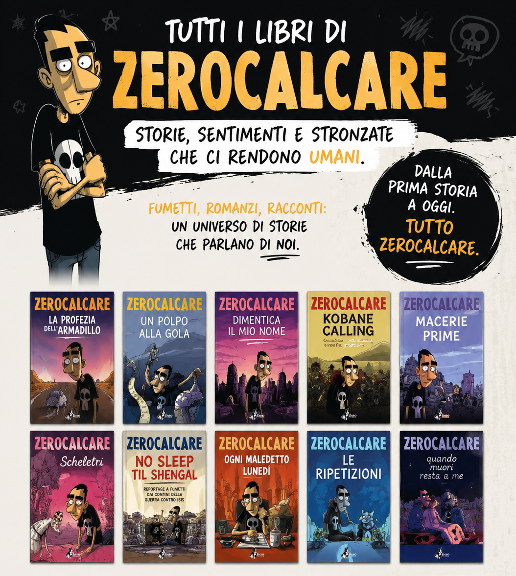 Tutti i libri Fumetti di Zerocalcare - Una collezione imperdibile