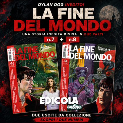 Rivista La fine del mondo n. 7+8 ( Storia Inedita dylan Dog)