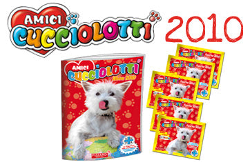 Album Completo di figurine AMICI CUCCIOLOTTI