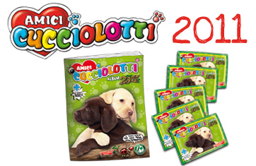 Album Completo di figurine AMICI CUCCIOLOTTI