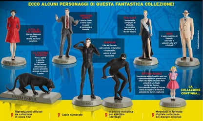 Collezione : Il mondo di DIABOLIK - personaggi  3D - scala 1:12 (Hachette 2018)