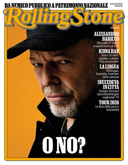 Rivista Rolling Stone - Copertina dedicata a Vasco Rossi - Giugno 2026