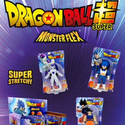 DRAGONBALL Super ausziehbare 3D-Actionfigur Monsterflex Goku Manga-Charaktere