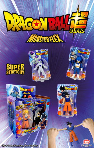 DRAGONBALL Super ausziehbare 3D-Actionfigur Monsterflex Goku Manga-Charaktere