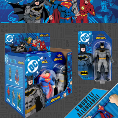 Choisissez votre personnage de figurine articulée extensible DC MONSTERFLEX
