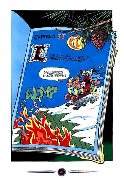 I'm selling all the used comic books from the complete SAGA OF MICKEY MOUSE AND THE LEGEND OF THE ICE SWORD series, booklet format.