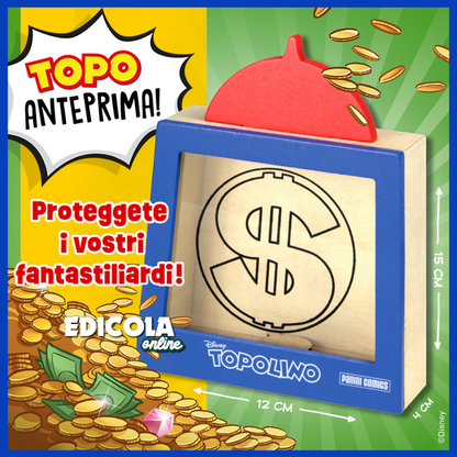 Fumetto Topolino 3620 + Il Salvadanaio Deposito di Zio Paperone