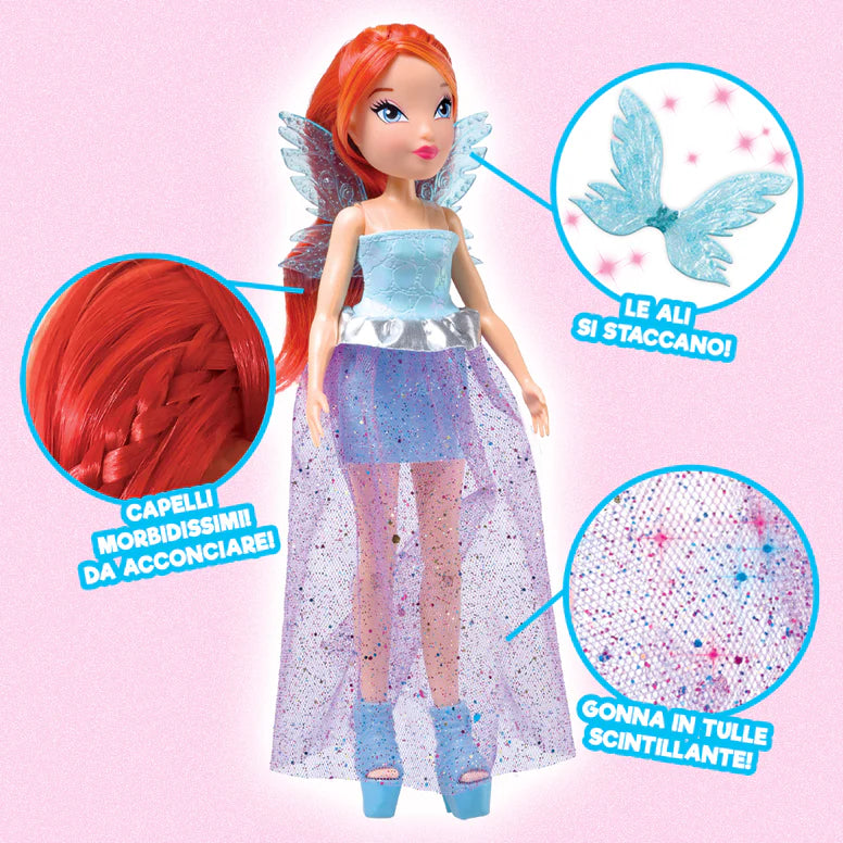 Winx La Bambola di Bloom e la Rivista Alta  25 cm