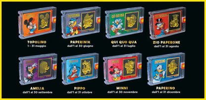 Disney icons Black GOLD Collection - Card Panini