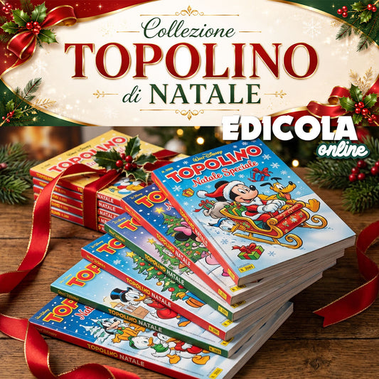 Viele Mickey-Mouse-Comics-Spezialbroschüren, die der Weihnachtsvariante gewidmet sind