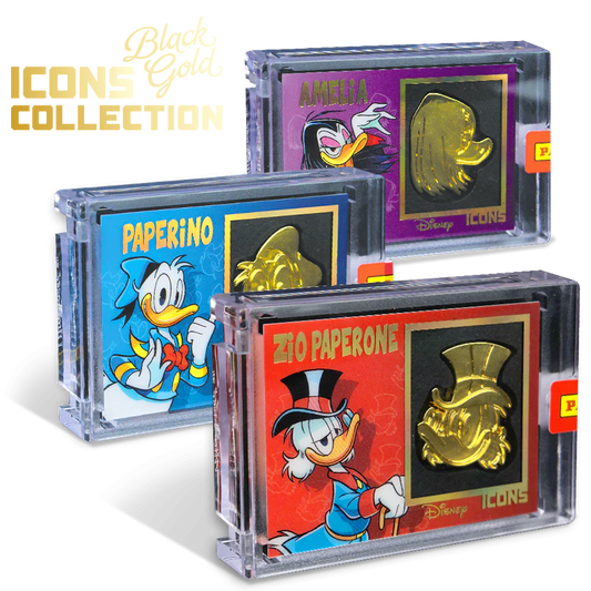 Disney Icons Collection Black GOLD Collection Card Mickey Mouse Nummer n. 1 Sandwich