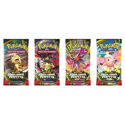 Bustine singole Pokémon ITA Sigillate - 10 Carte da Gioco espansioni in Italiano