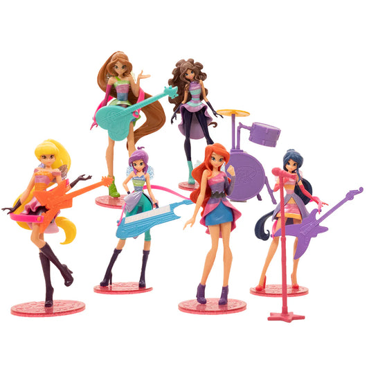 Winx Club Sammlerstück SIRENIX Actionfigur Bloom Doll Flora Aisha Musa