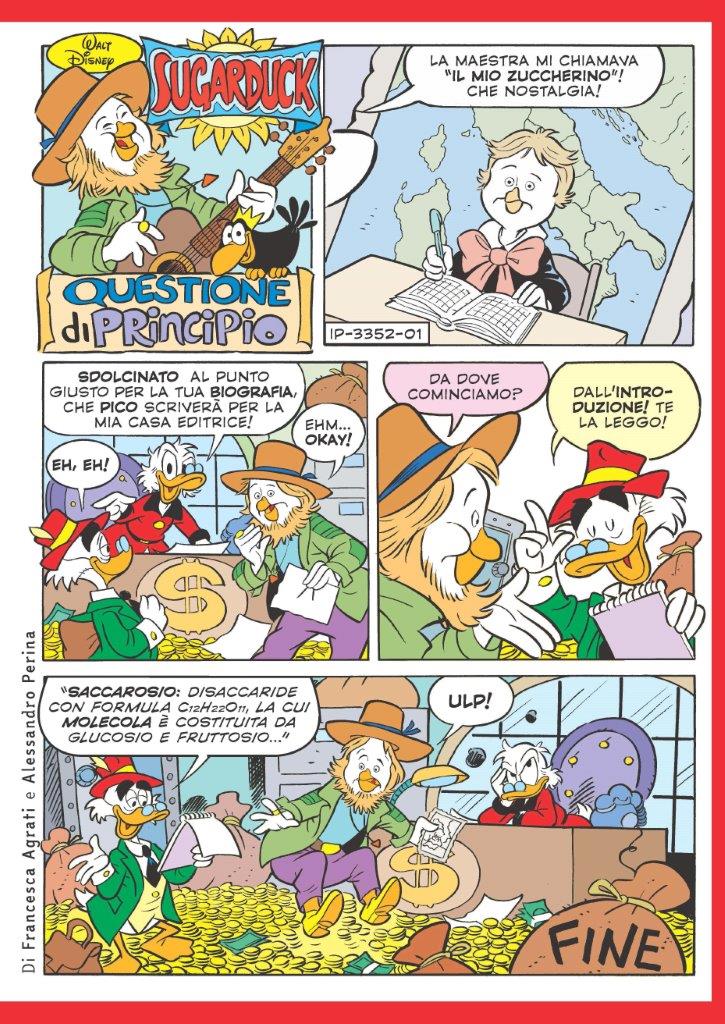 Topolino libretto n. 3358 - Copertina dedicata a Zucchero