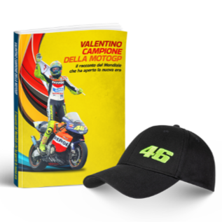 Livre + Chapeau - VALENTINO MOTOGP CHAMPION VR46