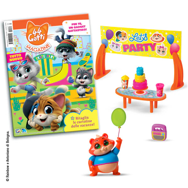 44 Gatti Magazine la serie Tv e gadget