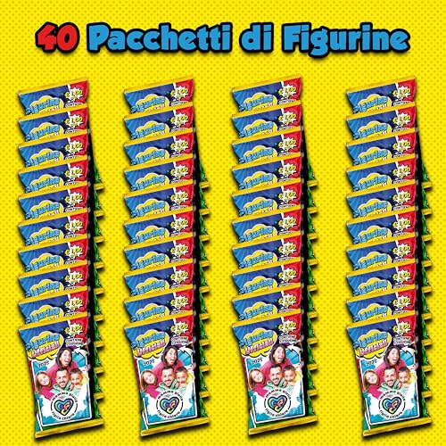 Set-Album und/oder versiegelte Packungen mit Aufklebern BLUEY 2024 Sticker Starter Pack
