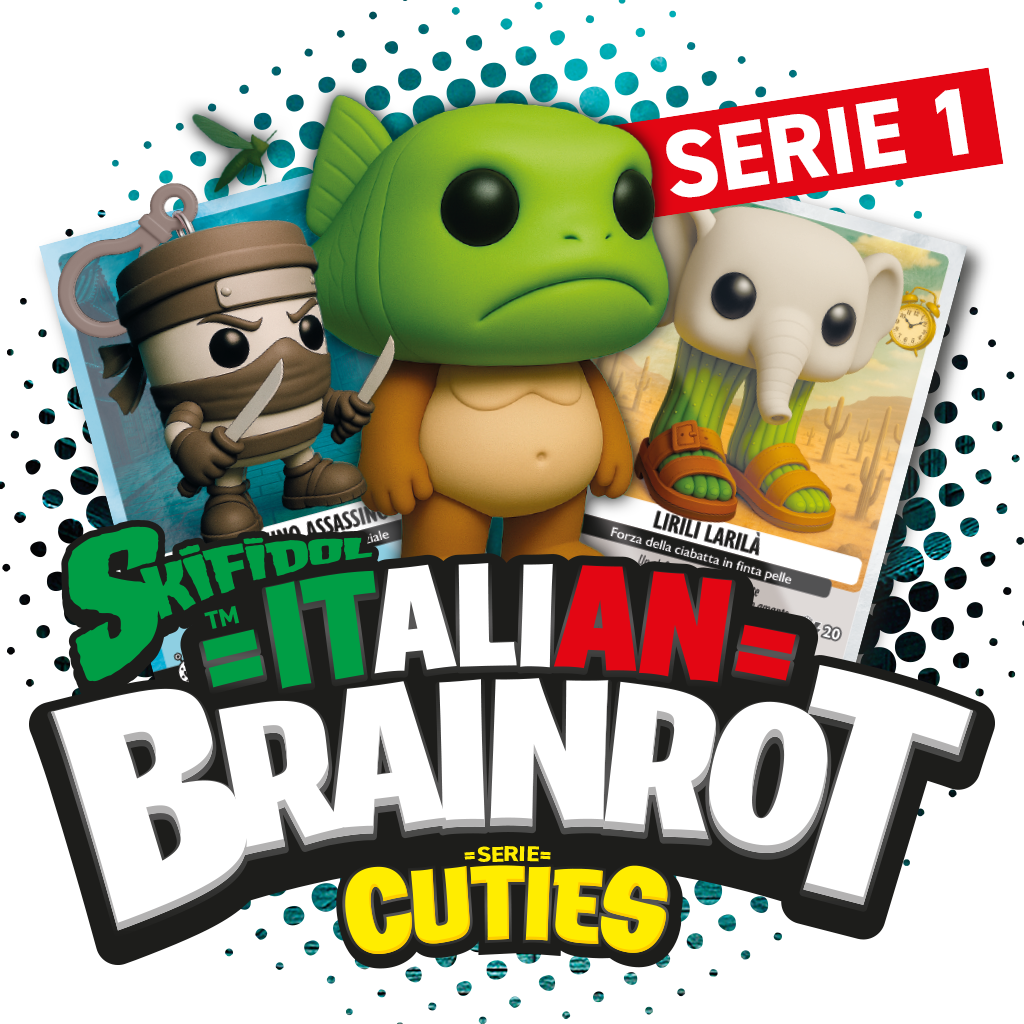 Album et/ou coffret d'autocollants Skifidol Italian Brainrot (Série 2 - Panini 2026)