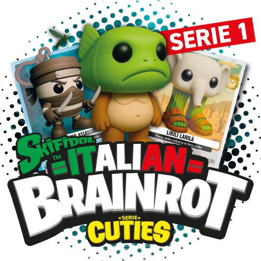Skifidol Italian Brainrot - Serie 1 Cuties 3D 2025