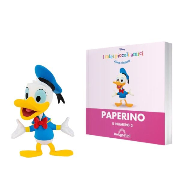Mein kleines Disney-Freundesbuch mit Donald Duck Statue De Agostini Collection