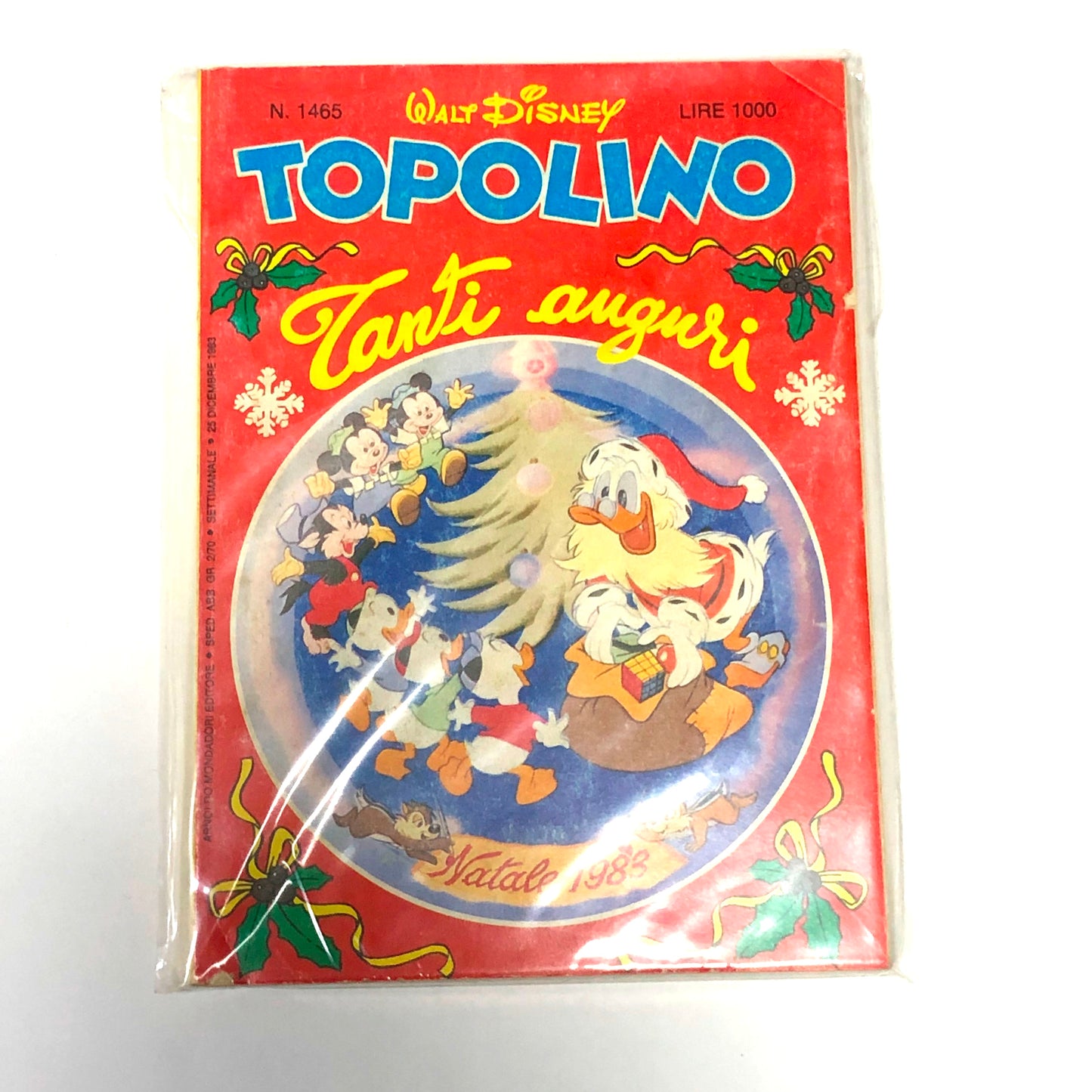 Lot de bandes dessinées Mickey Mouse, collection spéciale, livret dédié à Noël (variante)
