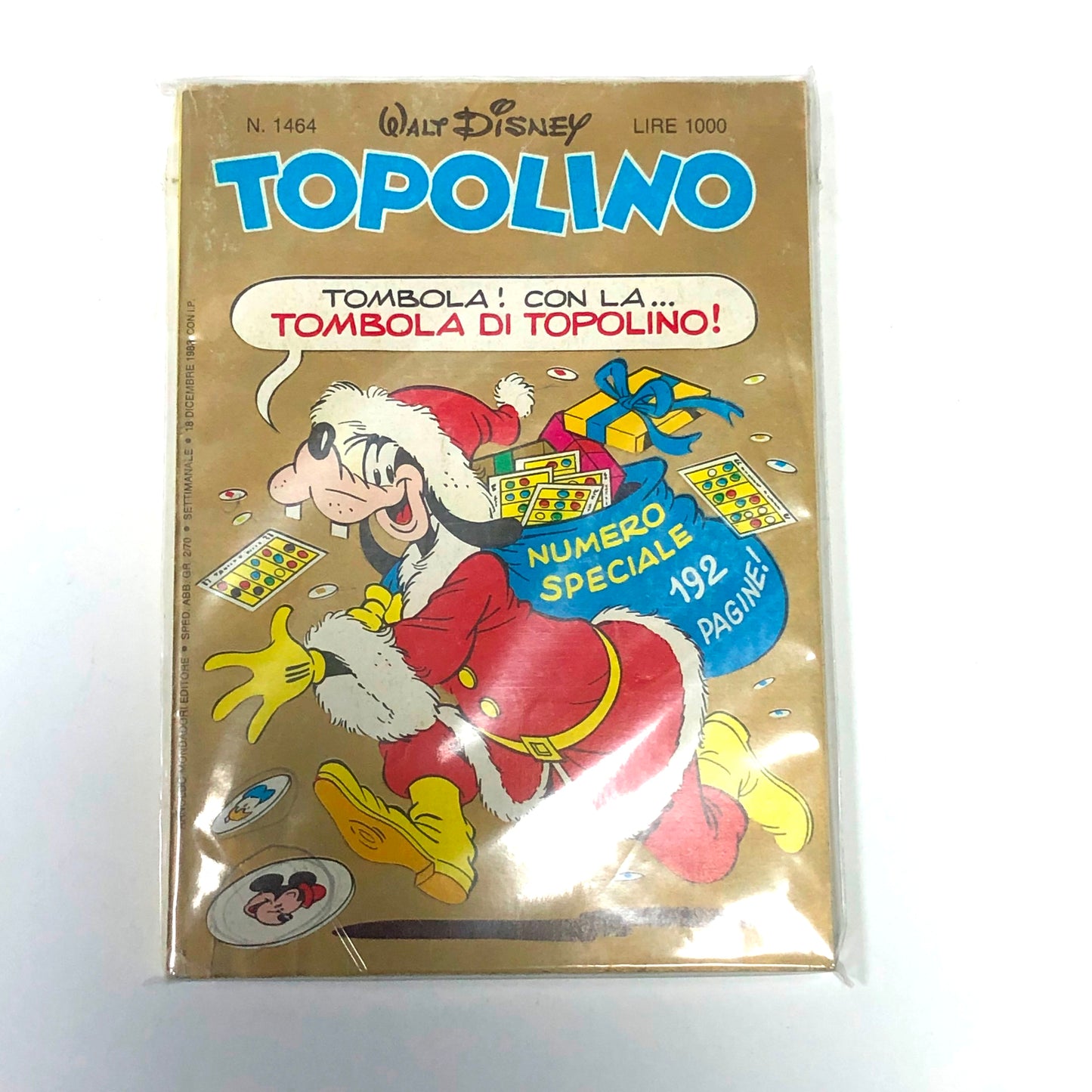 Lot de bandes dessinées Mickey Mouse, collection spéciale, livret dédié à Noël (variante)