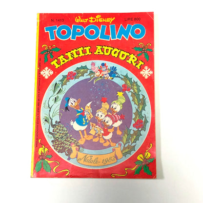 Lot de bandes dessinées Mickey Mouse, collection spéciale, livret dédié à Noël (variante)