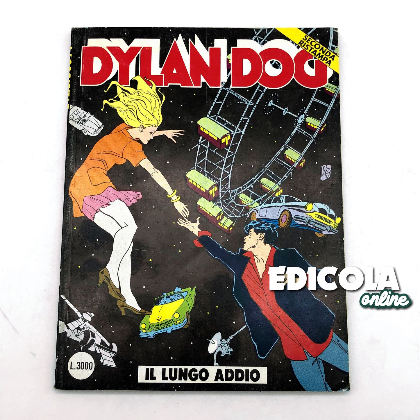 Lot de bandes dessinées DYLAN DOG Deuxième série de réimpression Séquence incomplète Bonelli