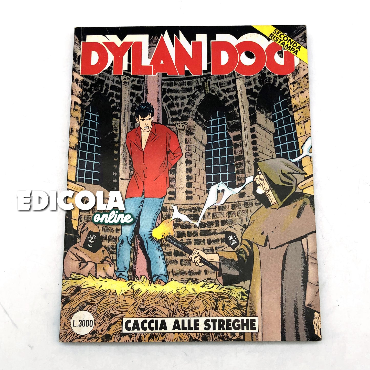 Lot de bandes dessinées DYLAN DOG Deuxième série de réimpression Séquence incomplète Bonelli