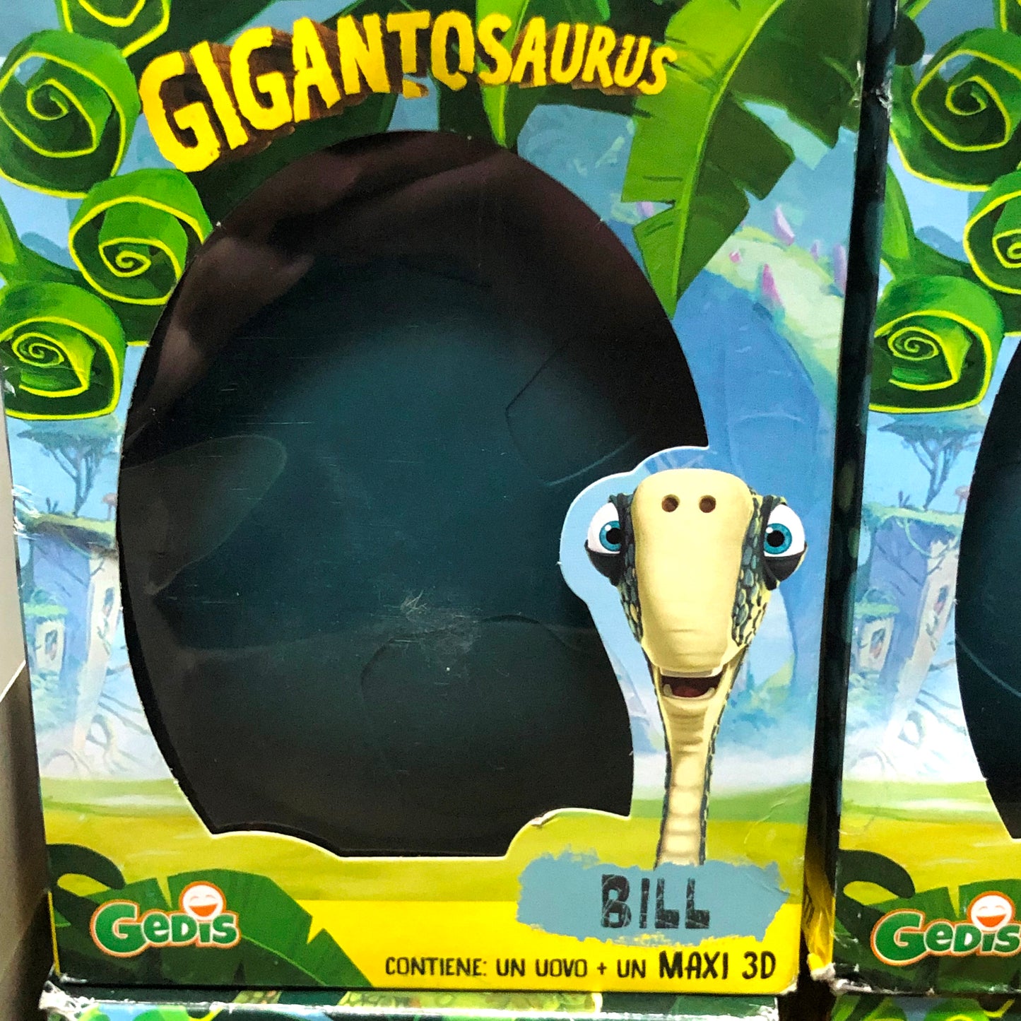 Uova dei Gigantosautus - maxi dinosauro 3D da ricreare con la pasta da modellare!
