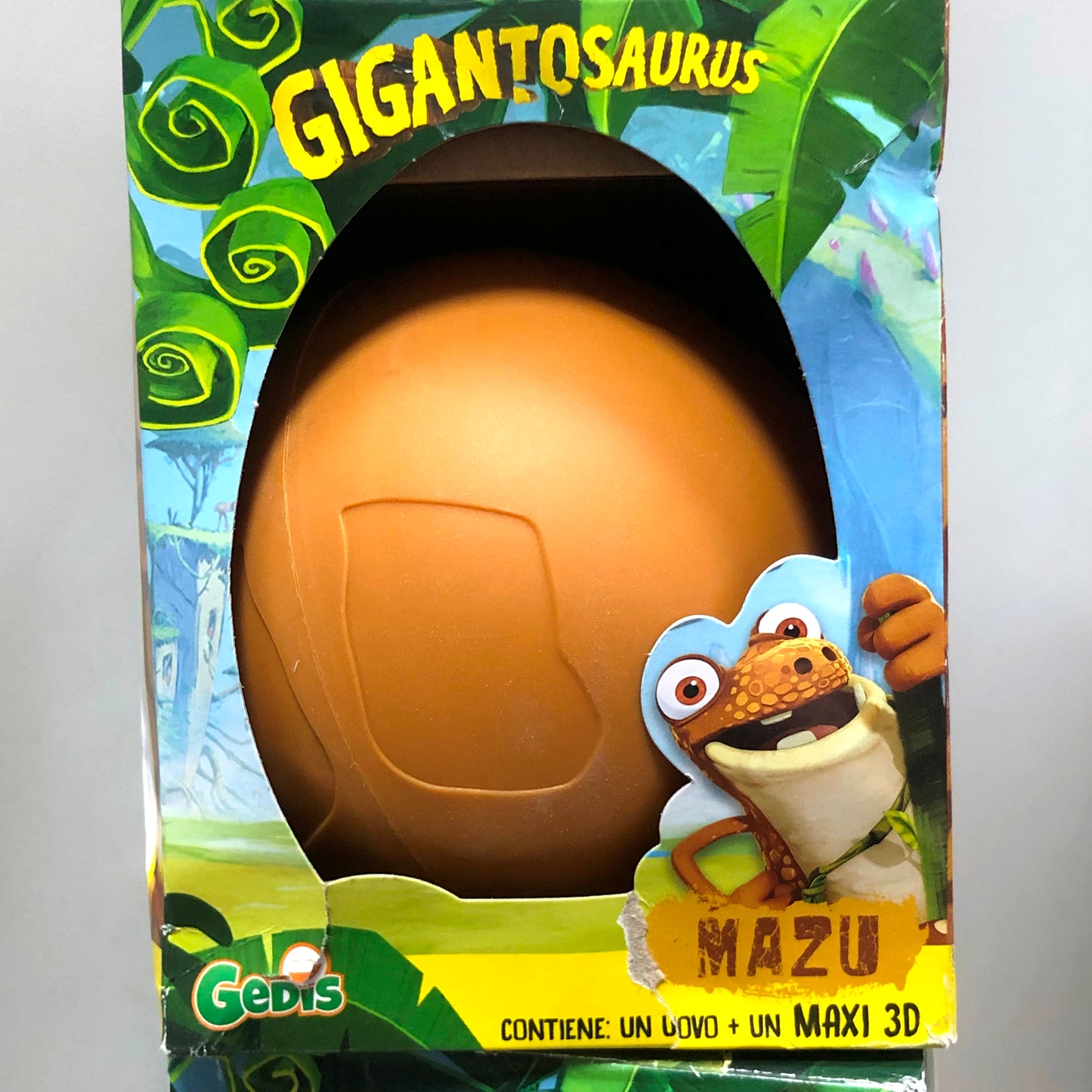 Uova dei Gigantosautus - maxi dinosauro 3D da ricreare con la pasta da modellare!