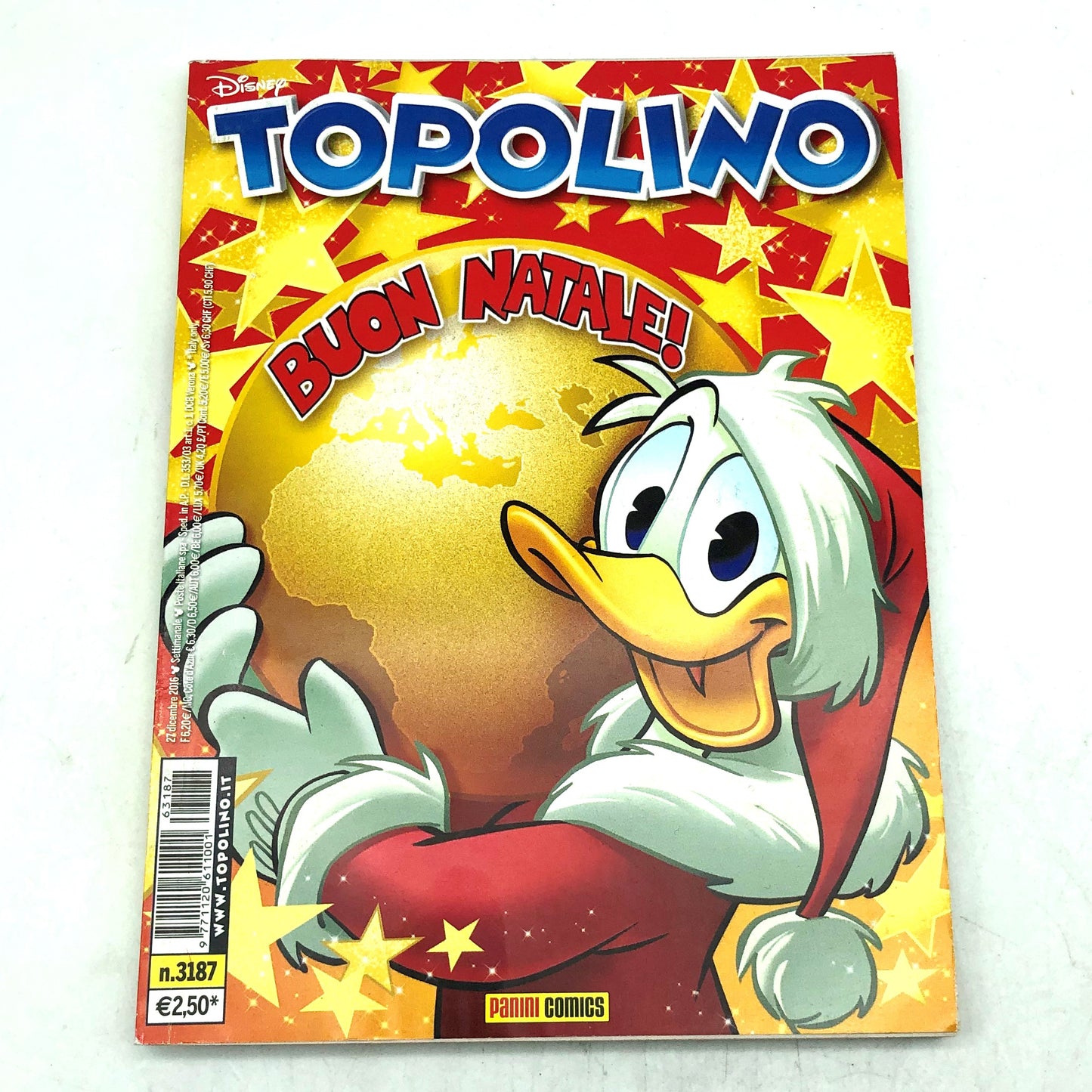 Lot de bandes dessinées Mickey Mouse, collection spéciale, livret dédié à Noël (variante)