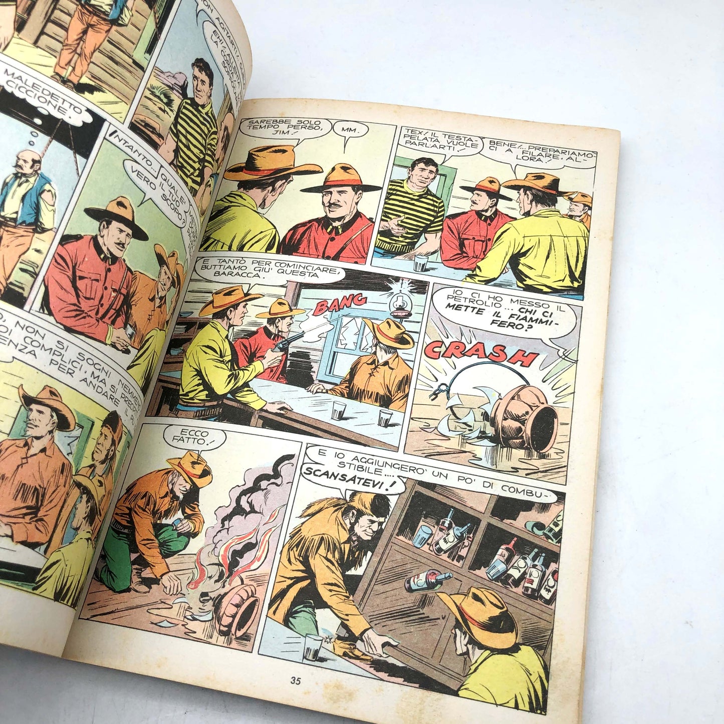 TEX SuperTex n 100 Original First Edition 200 Lire Sonderfarbausgabe