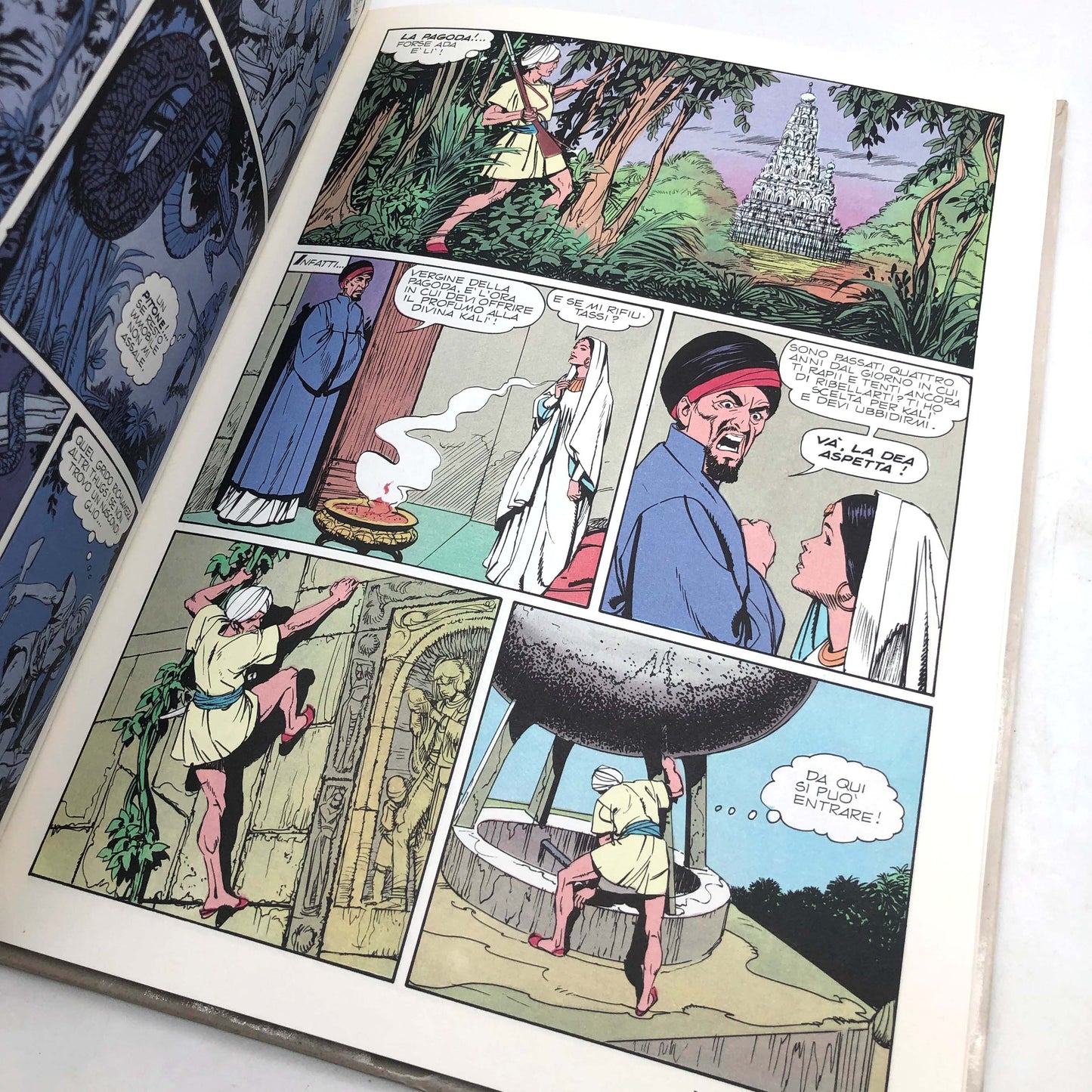 Les mystères de la jungle noire - Emilio Salgari (Couverture rigide) 1992