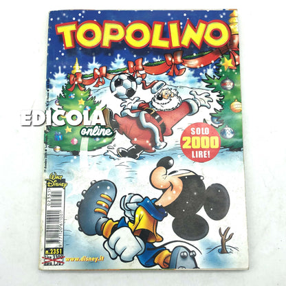 Lot de bandes dessinées Mickey Mouse, collection spéciale, livret dédié à Noël (variante)