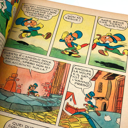 Le meravigliose avventure di pinocchio - Albo d'oro n. 32 del 1946