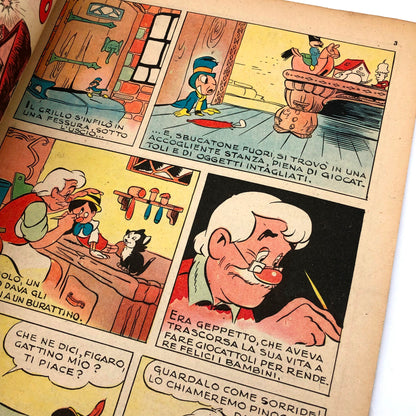 Le meravigliose avventure di pinocchio - Albo d'oro n. 32 del 1946