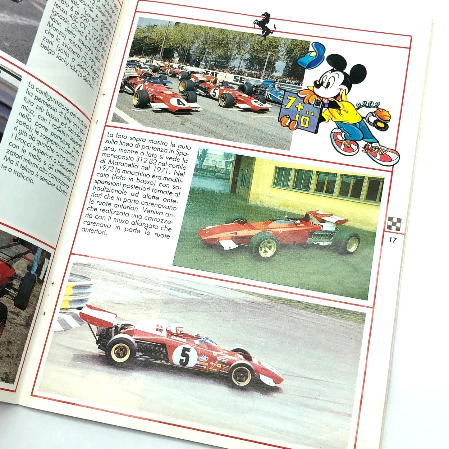 Album Completo FERRARI - Allegato di Topolino