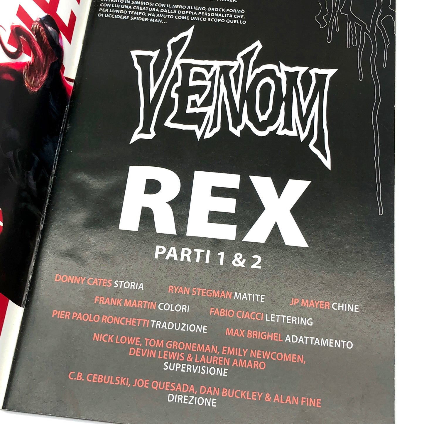 Collezione Completa Venom Rex da 1 a 5 - Marvel Collection