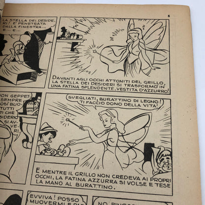 Le meravigliose avventure di pinocchio - Albo d'oro n. 32 del 1946
